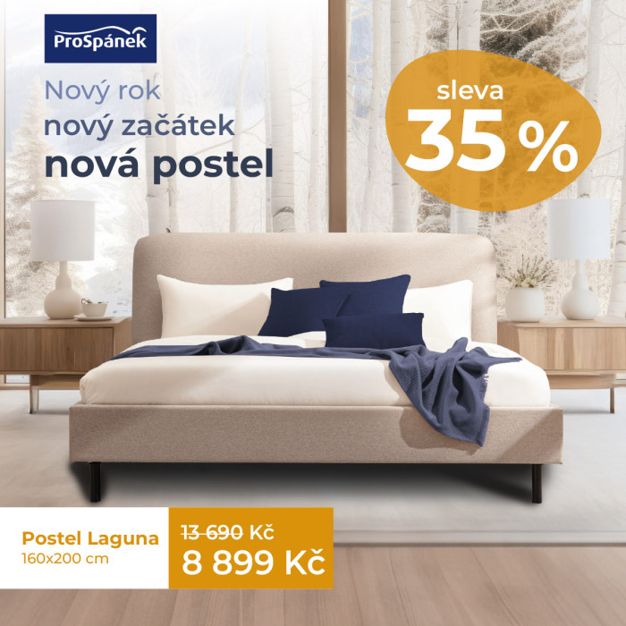 Nová postel, nový začátek s ProSpánek